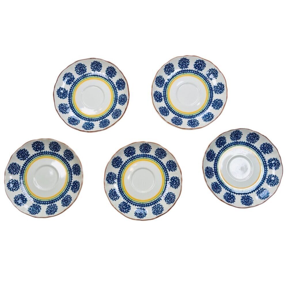 Mikasa Country Classic French Terrace Saucer DC304 Set of 5 Saucers